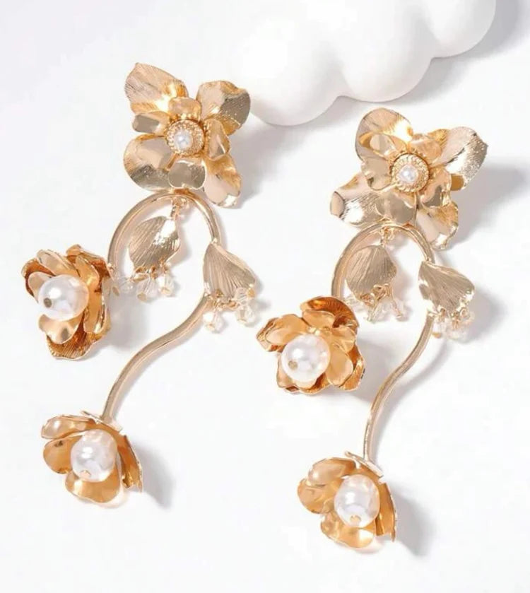 Flora Drop Earrings