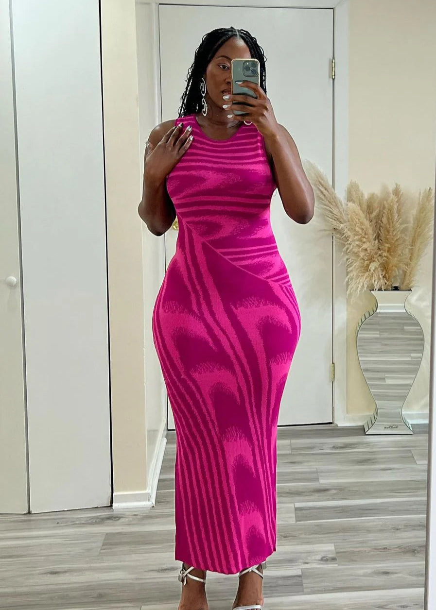 Sumi Jacquard Bodycon