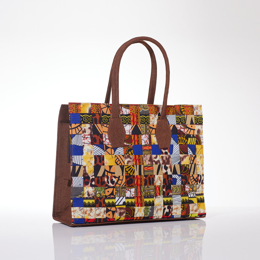 Demilade African Print Maxi Bag