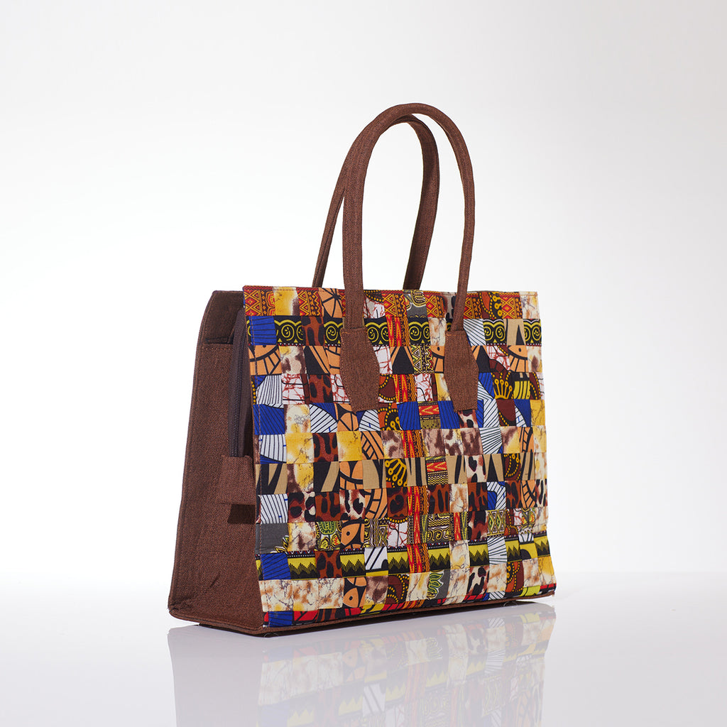 Demilade African Print Maxi Bag