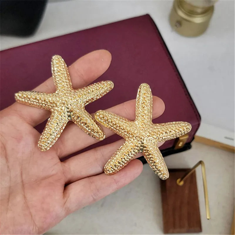 Oversized Starfish Studs