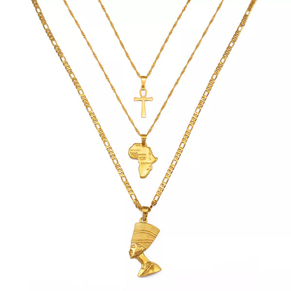 Nefertiti Necklace Set