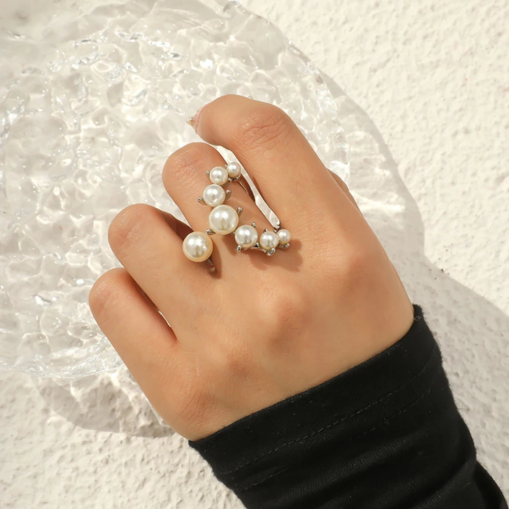 Pearl Resizable Ring