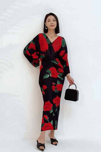 Rosie Pleated Plisse