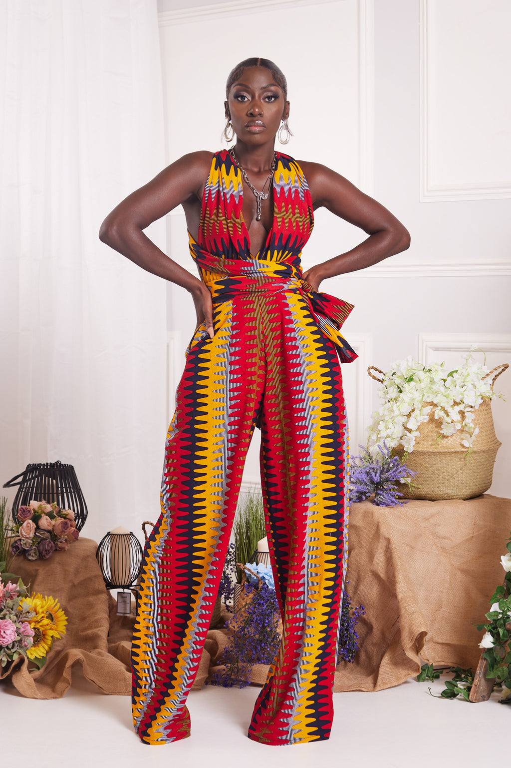 ALORA AFRICAN PRINT INFINITY JUMPSUIT-3