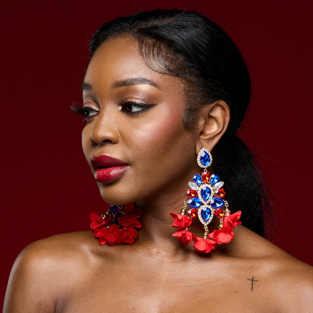 Pretty Caribbean Earrings