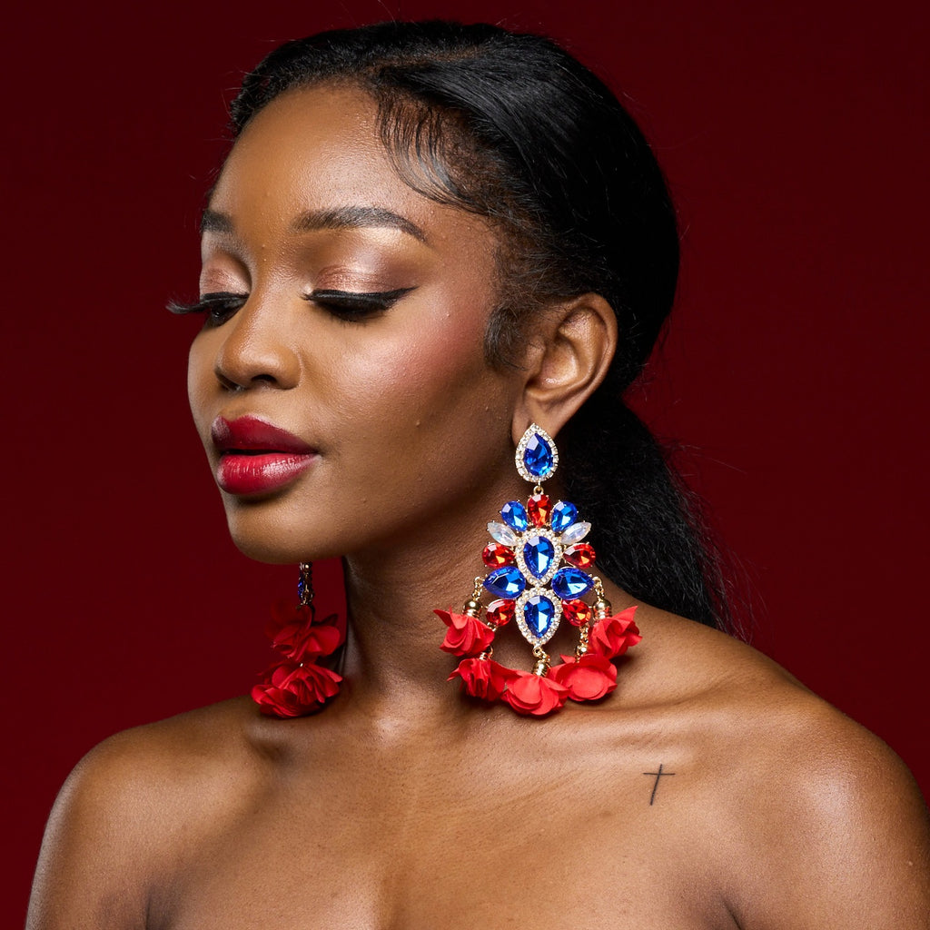 Pretty Caribbean Earrings