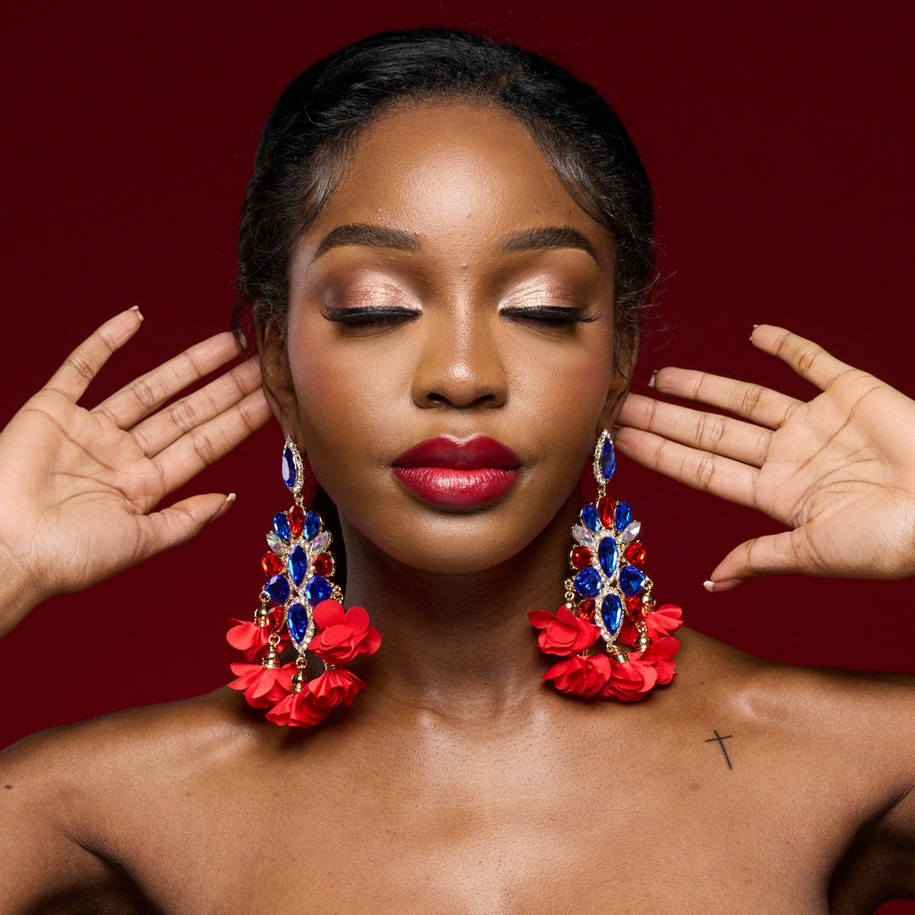 Pretty Caribbean Earrings