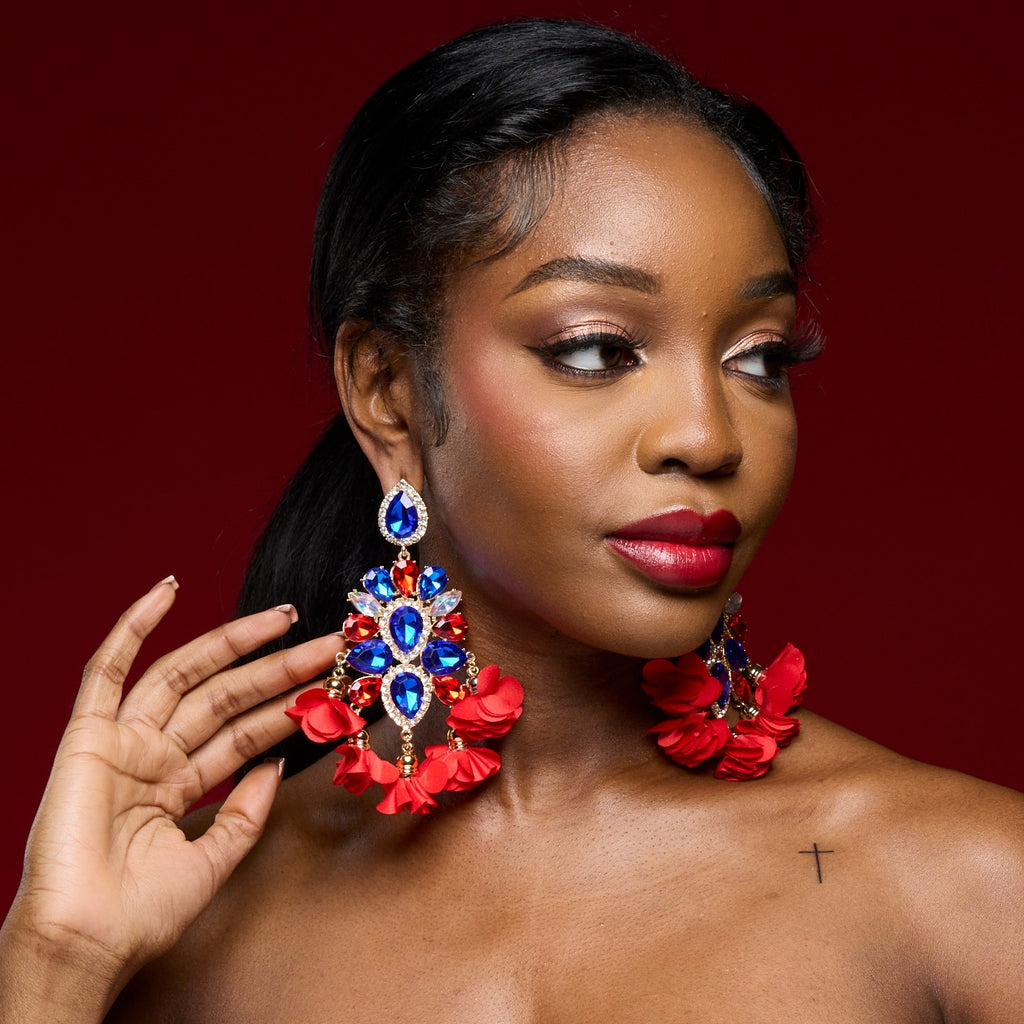 Pretty Caribbean Earrings