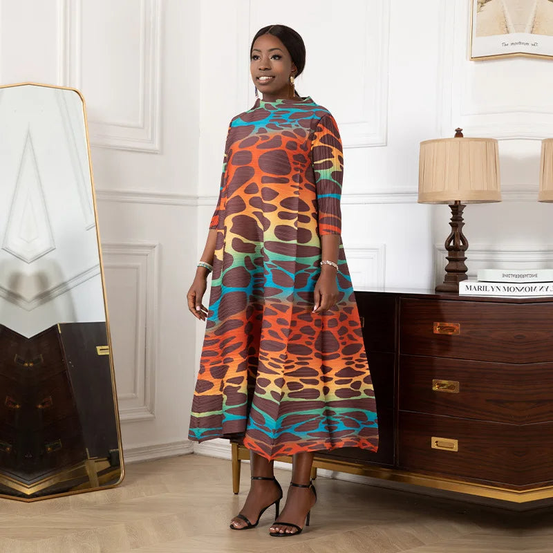 Cheetah Maxi Plisse