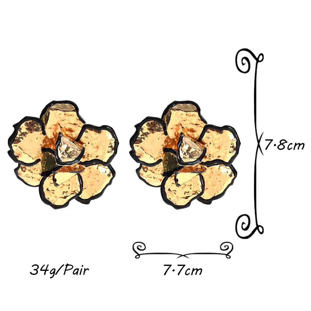 Bora Flora Stud Earrings