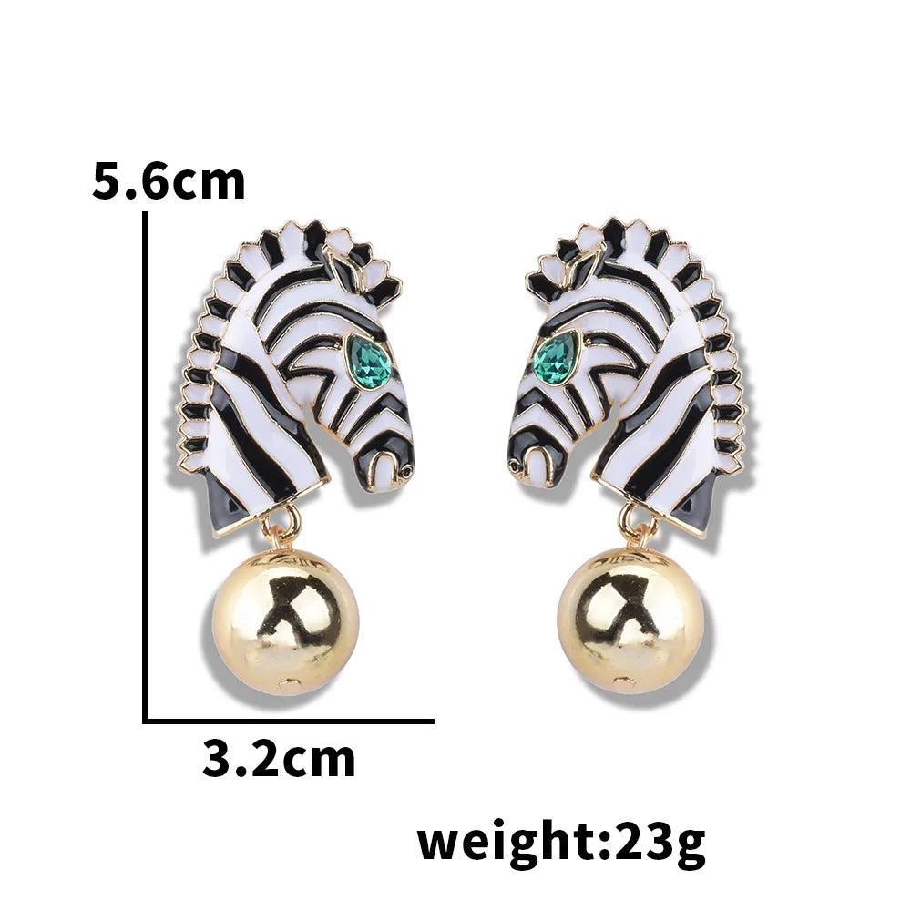 Zebbie Statement Studs