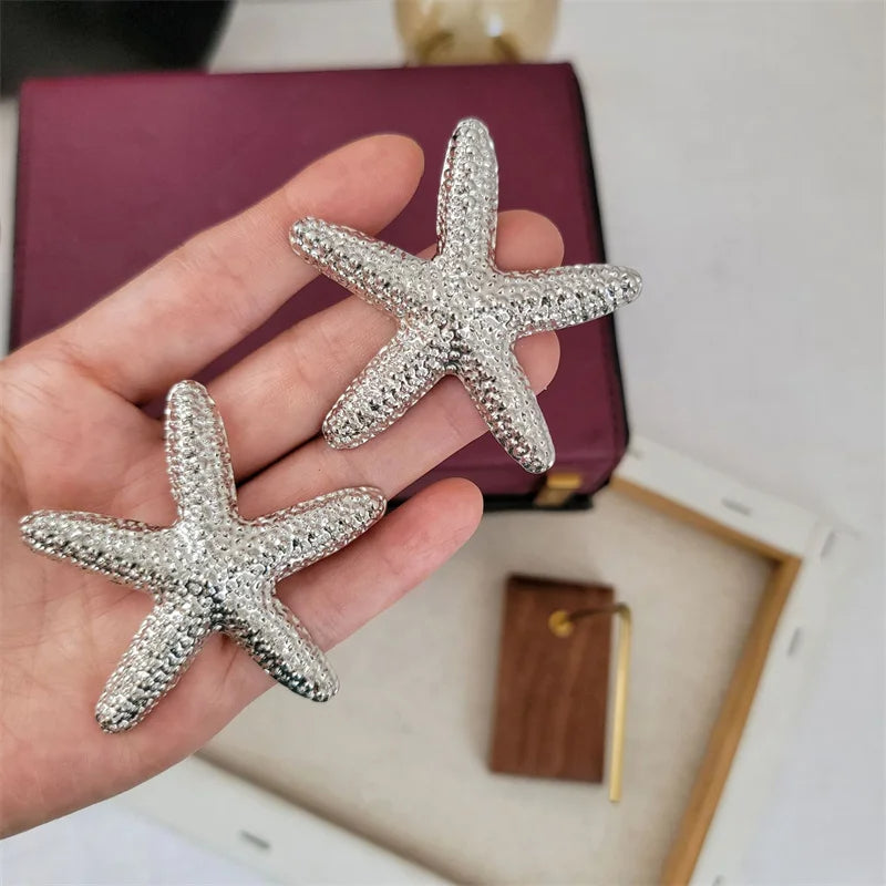 Oversized Starfish Studs