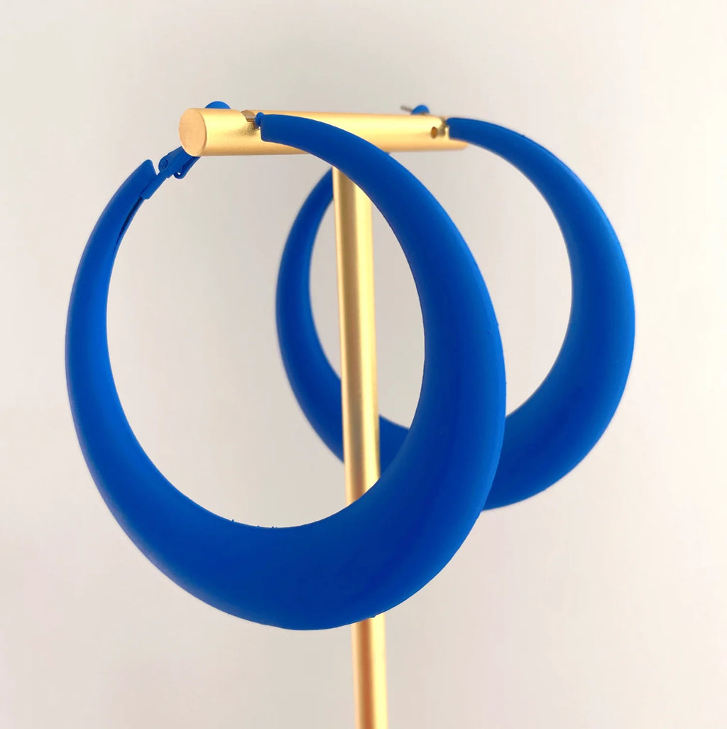 Happy Blue Hoops