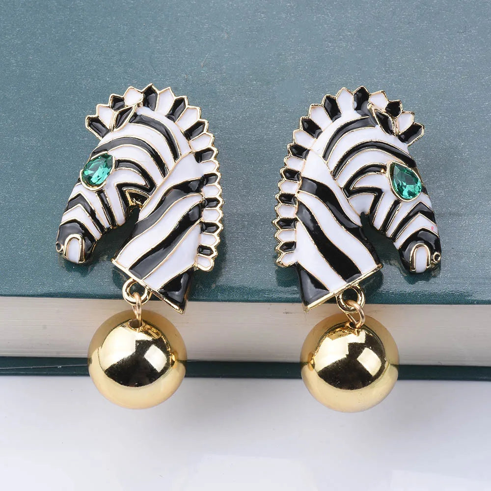 Zebbie Statement Studs