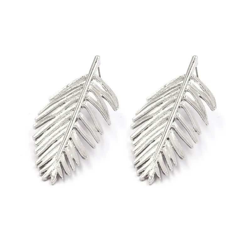 Leaf Statement Earrings