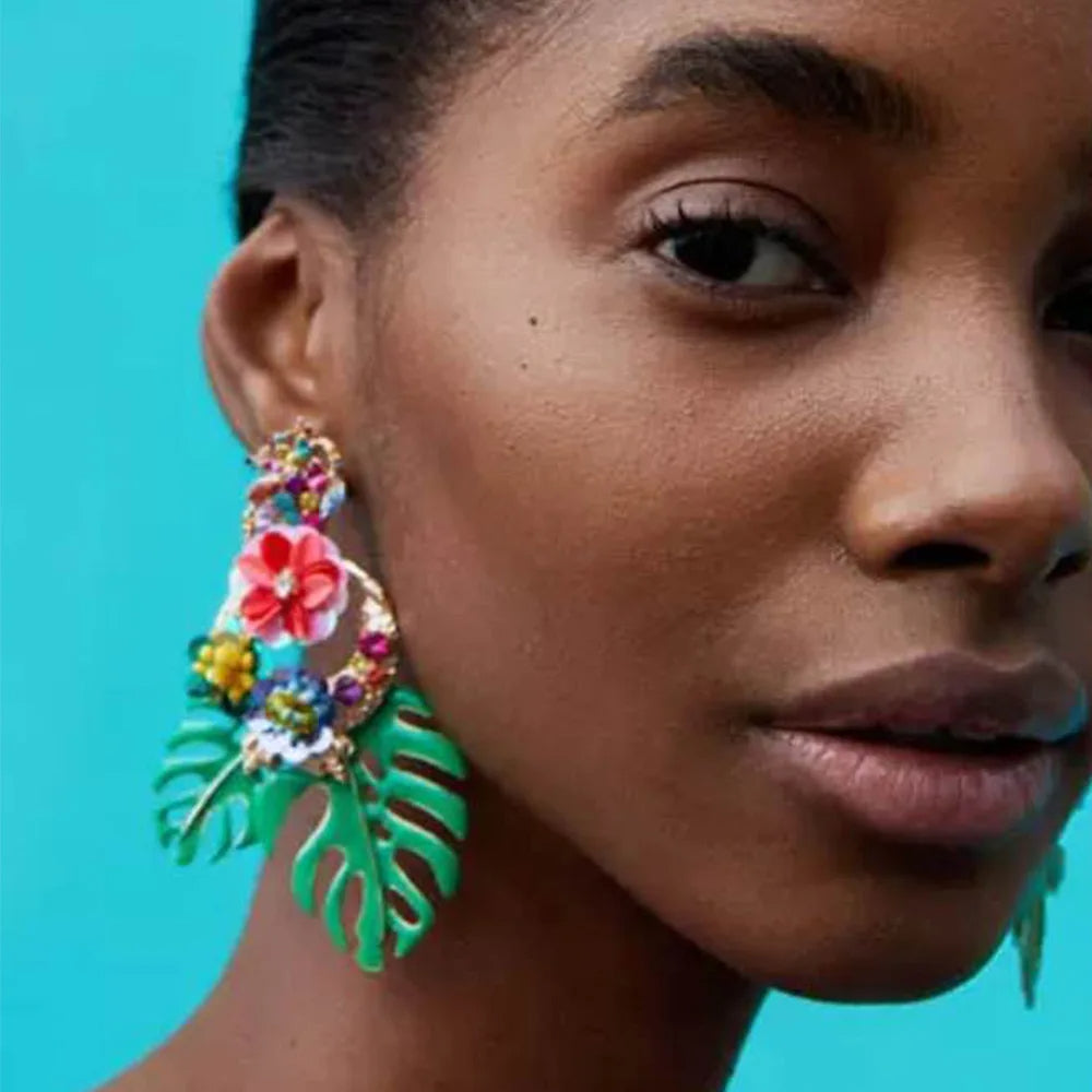 Tropicana Cute Statement Earrings