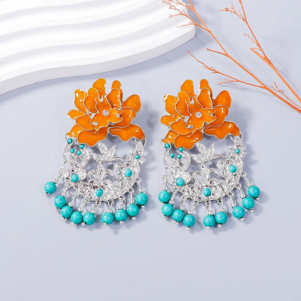 Emily Floral Earrings