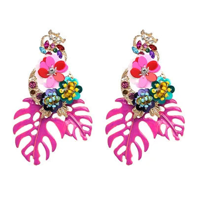 Tropicana Cute Statement Earrings