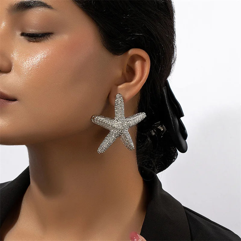 Oversized Starfish Studs