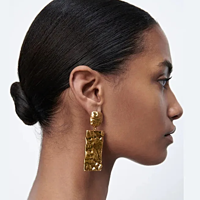 Colayo African Brass Earrings