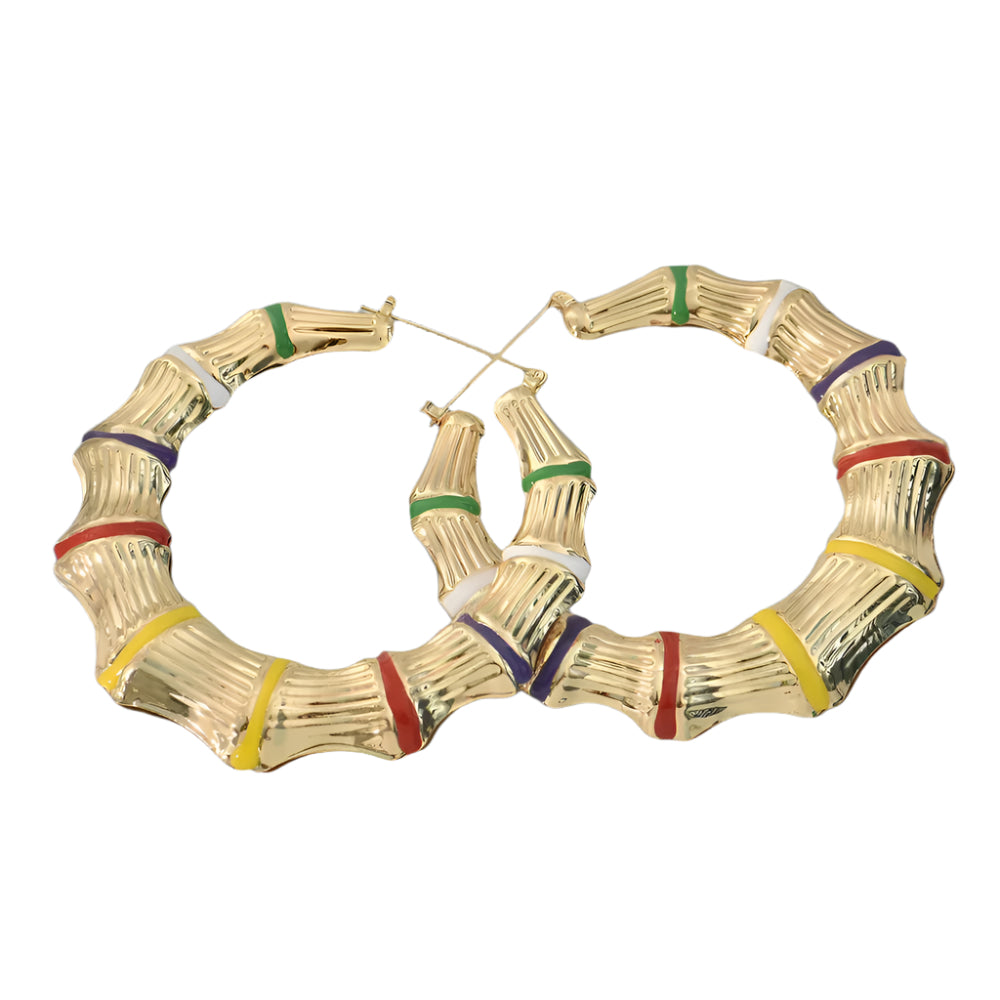 Nelly Bamboo Hoops