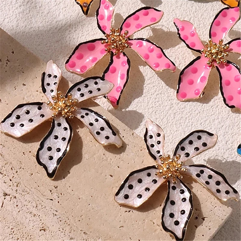 Orchid Statement Studs