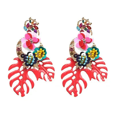 Tropicana Cute Statement Earrings