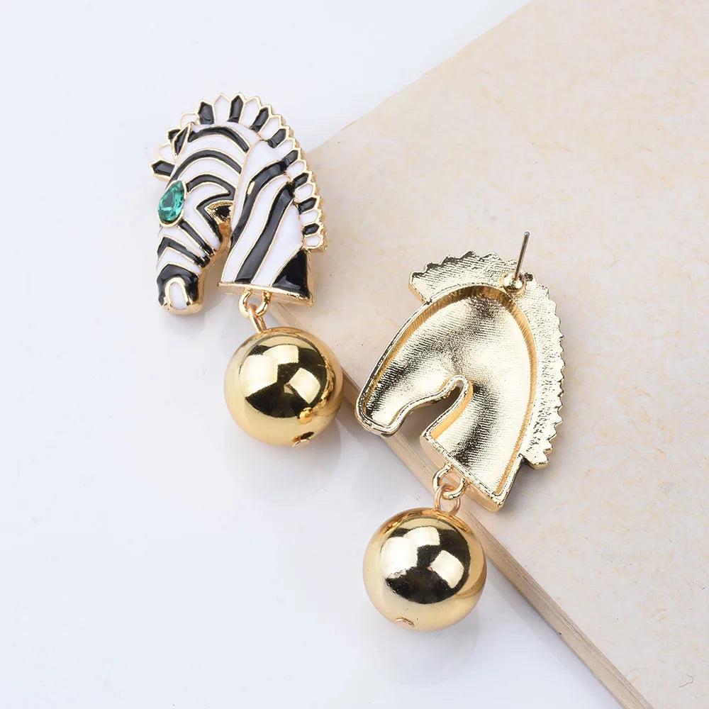 Zebbie Statement Studs