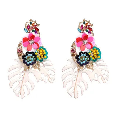 Tropicana Cute Statement Earrings