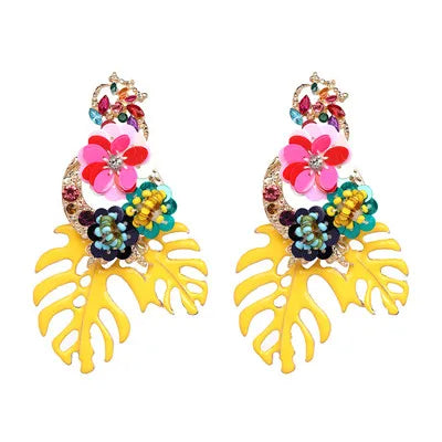 Tropicana Cute Statement Earrings