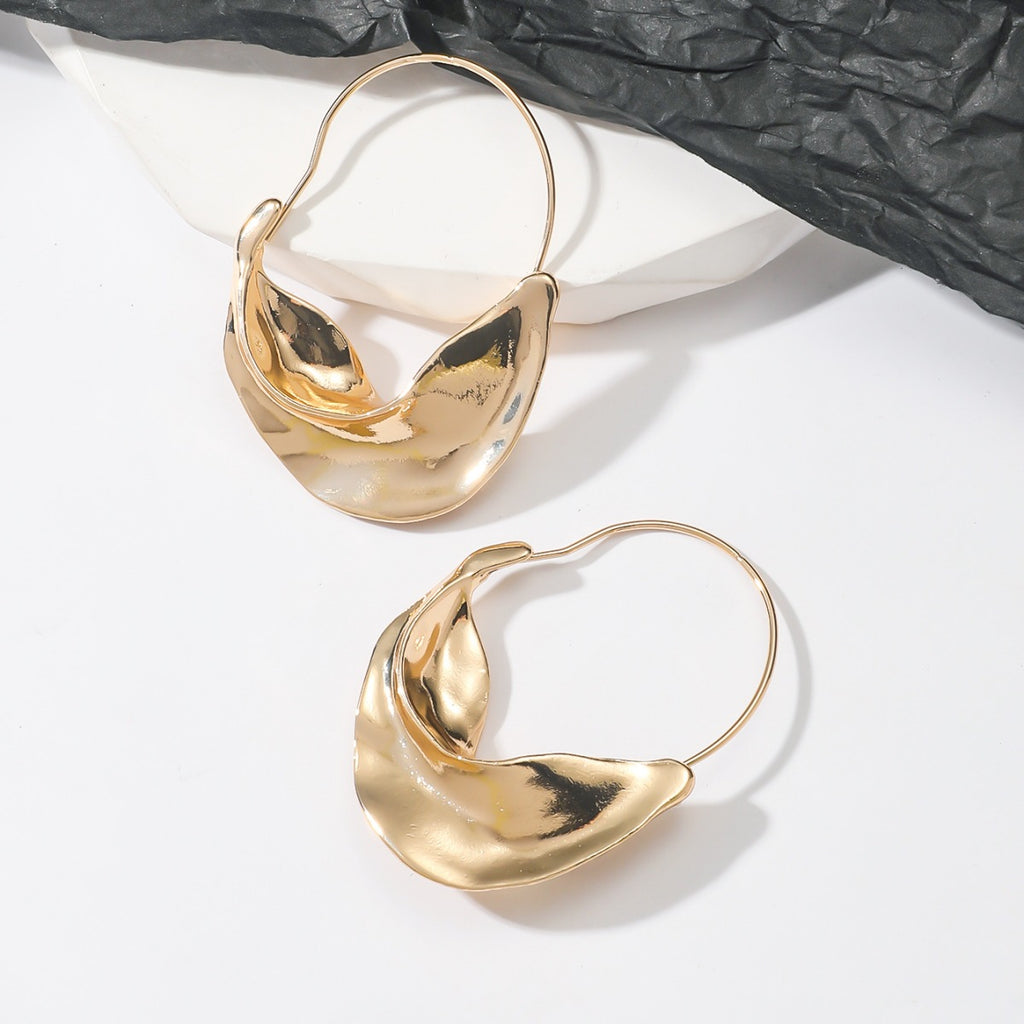 Ushape Brass Hoops