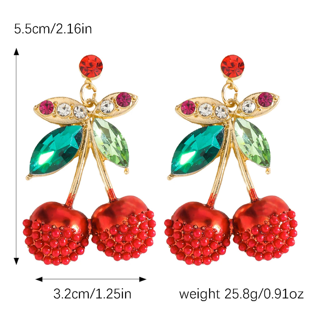 Cute Cherry Studs