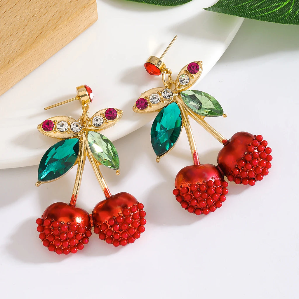 Cute Cherry Studs