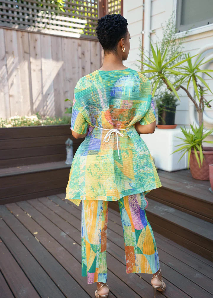 Stardust Trouser Plisse Set