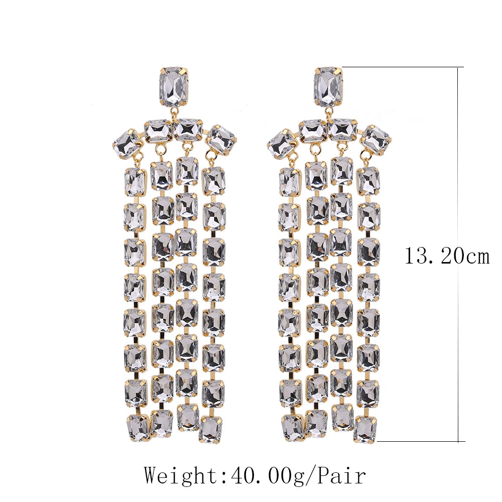 Oviuwe Crystal  Earrings