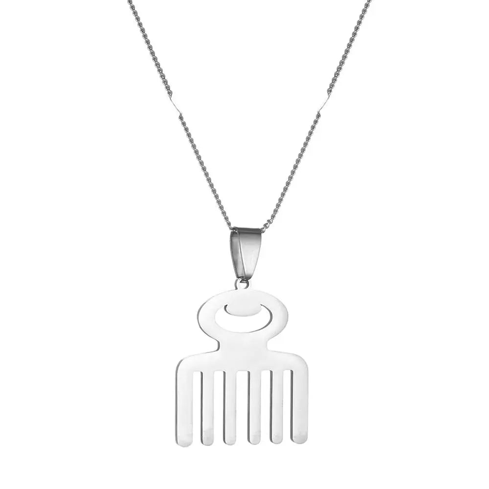 Duafe Comb Necklace