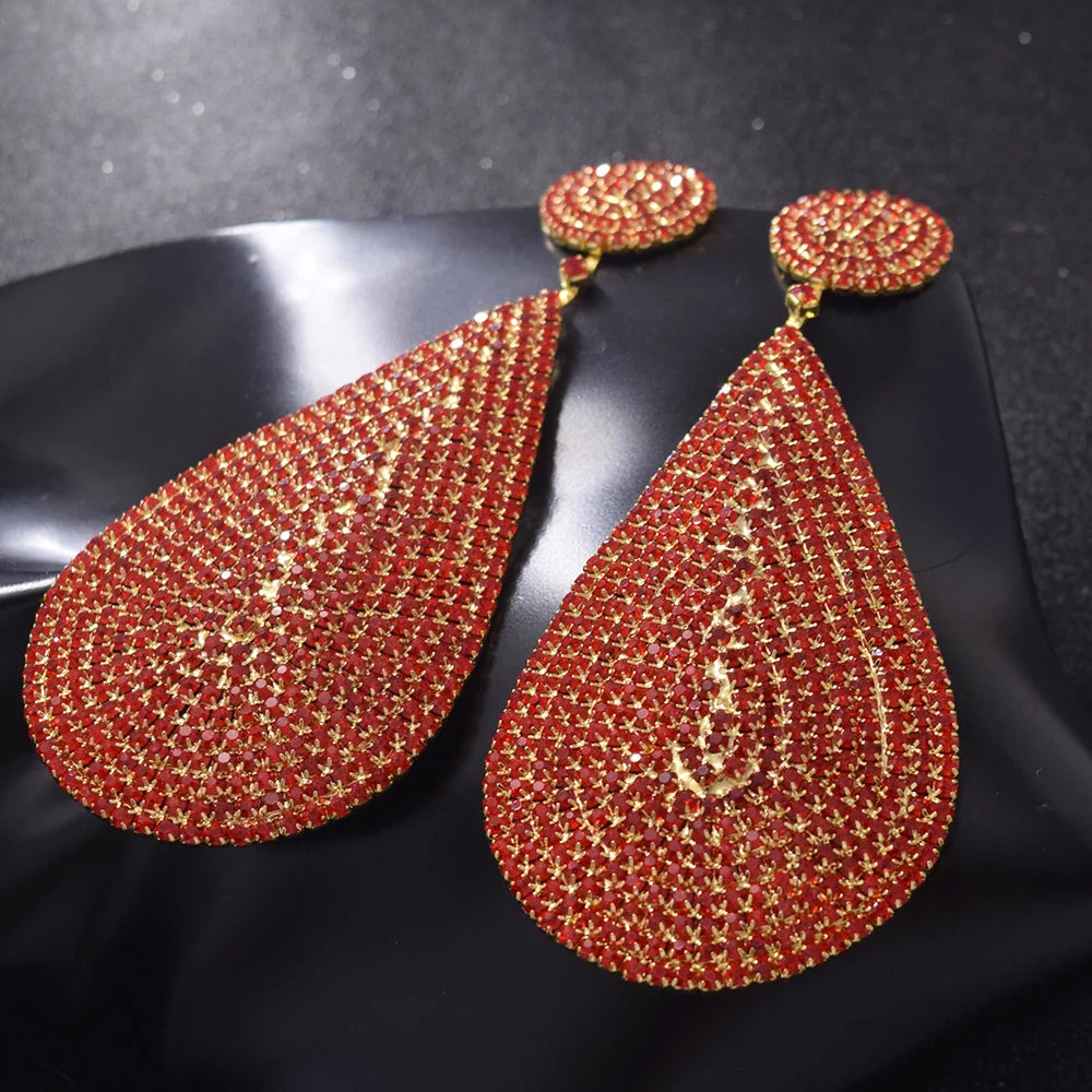 Big Water Drop Earrings