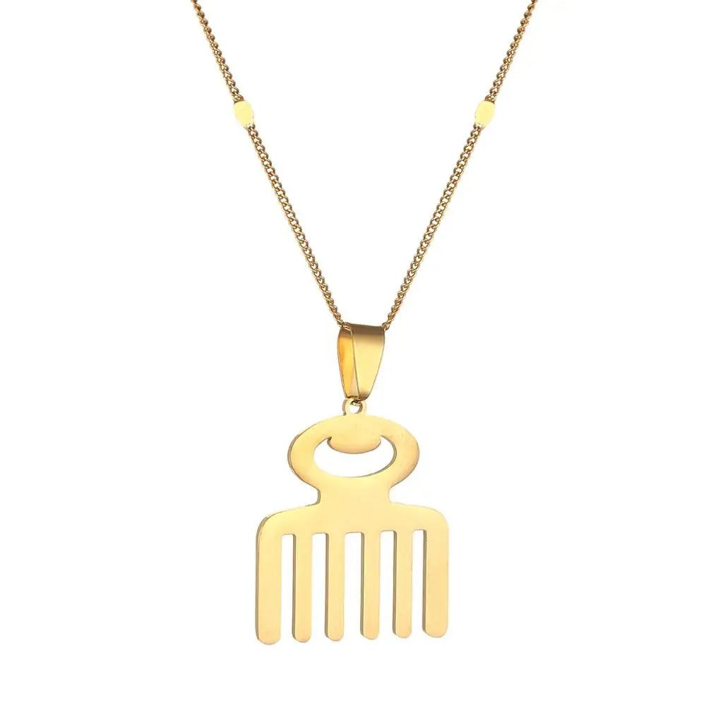 Duafe Comb Necklace