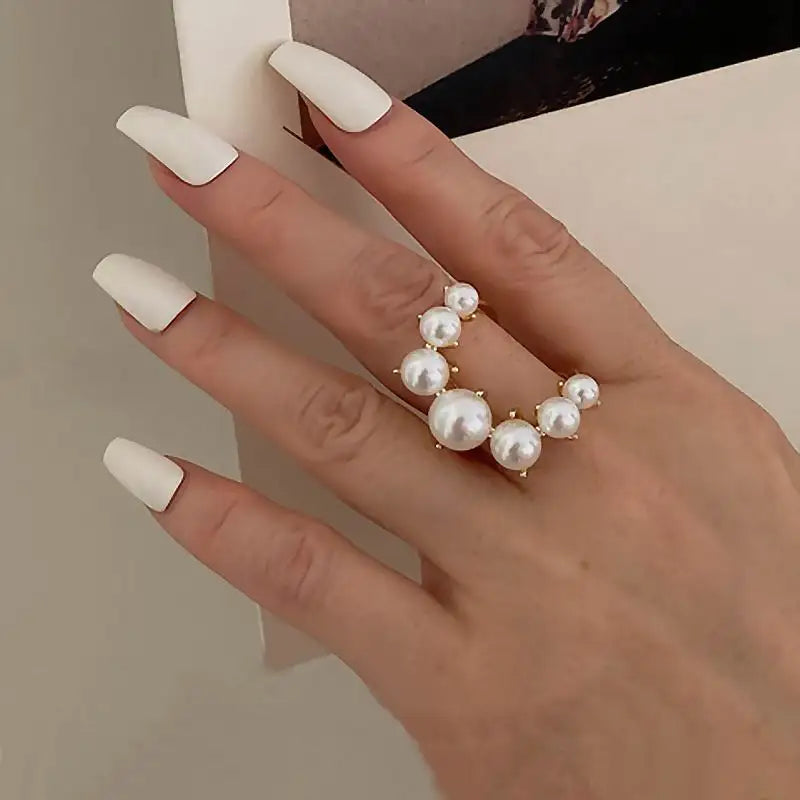 Pearl Resizable Ring