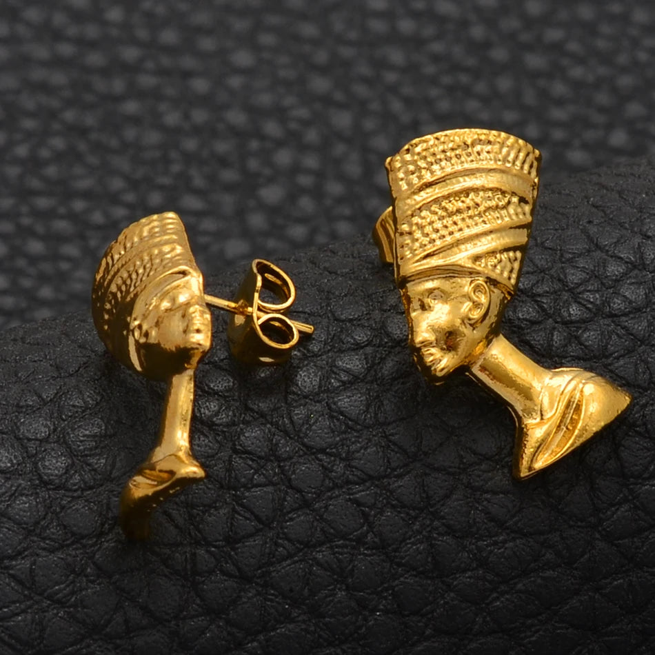 Nefertiti Statement Studs