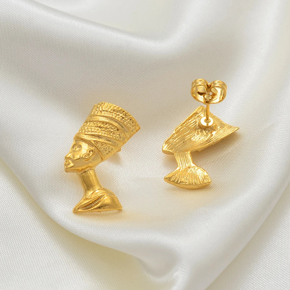 Nefertiti Statement Studs