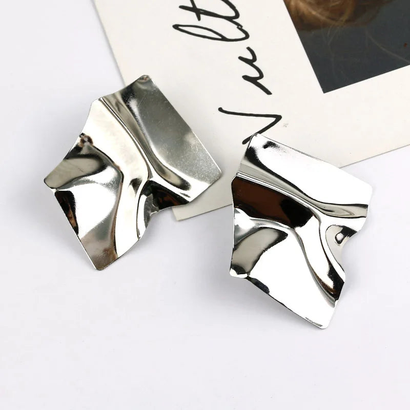 Souk Brass Maxi Studs