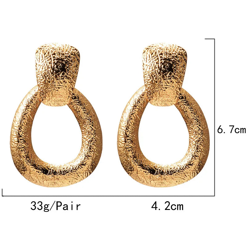 Ibayo Brass Earrings