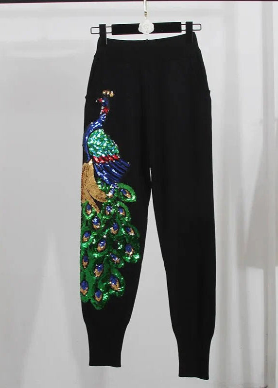 Peacock Sequin Set