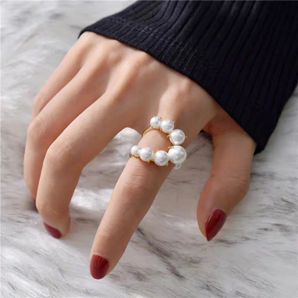 Pearl Resizable Ring