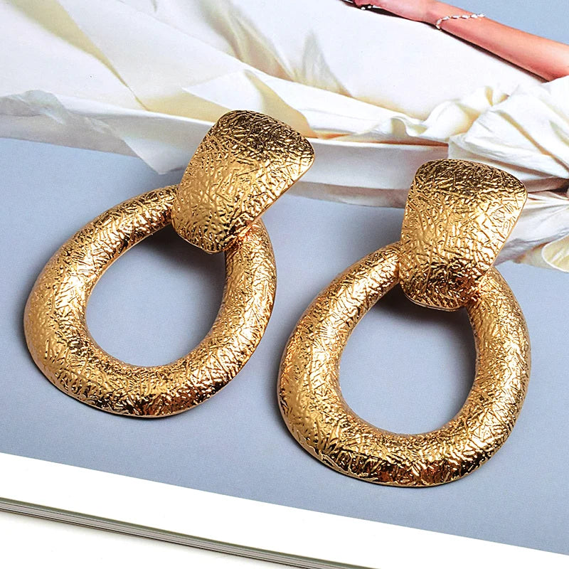 Ibayo Brass Earrings