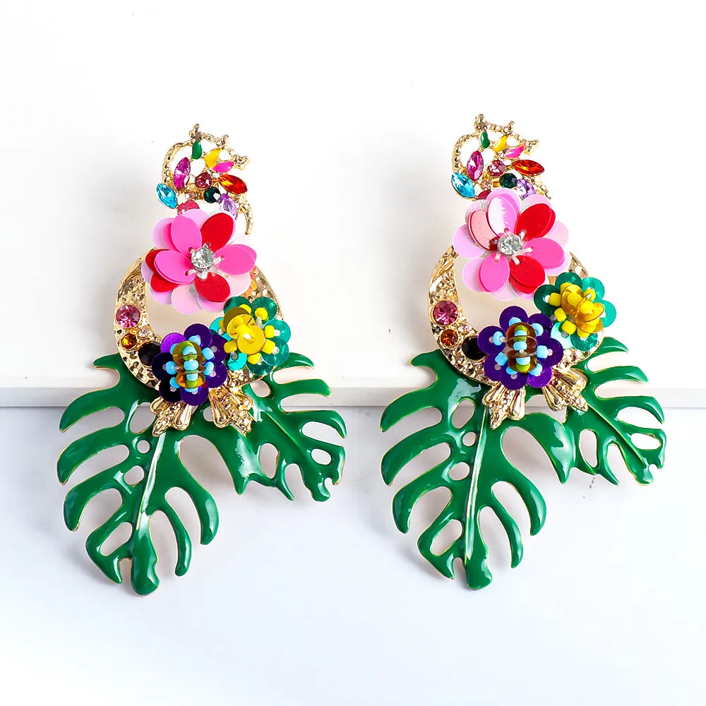 Tropicana Cute Statement Earrings