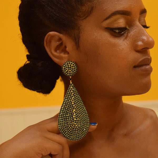 Big Water Drop Earrings