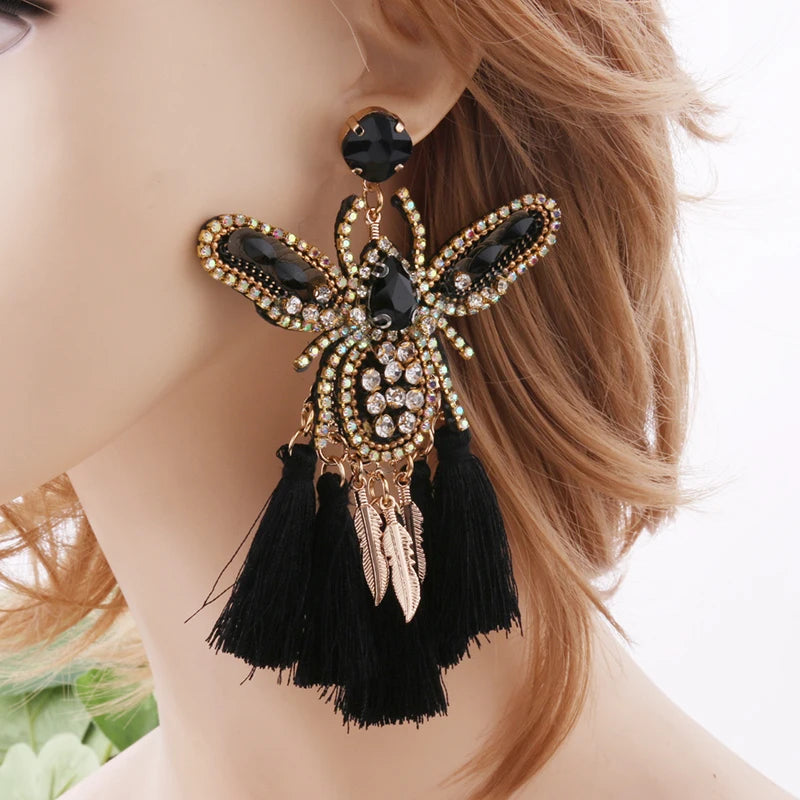 Crystal Bee Tassel